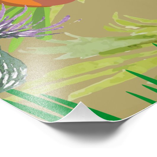 POPPY SMILES FOTO AFDRUK (Hoek)