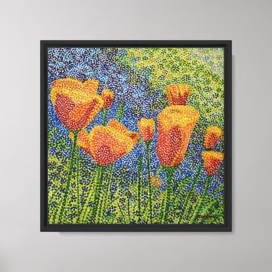 Poppy Soul Canvas Afdruk (Voorkant)