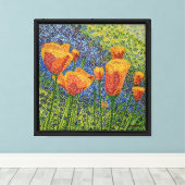 Poppy Soul Canvas Afdruk (Insitu (Houten vloer))