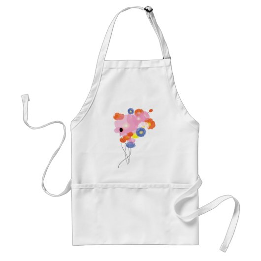 poppy standaard schort (Voorkant)