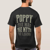 Poppy the Legend T-shirt (Achterkant)