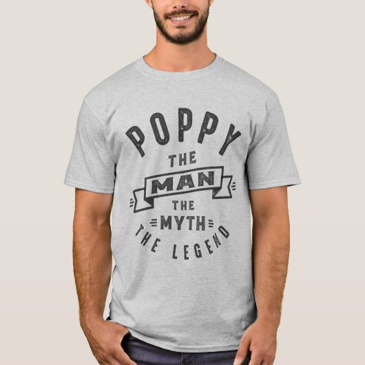 Poppy the Myth T-shirt (Voorkant)