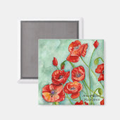 POPPY TUINMAGNEET MAGNEET (Voorkant / Achterkant)