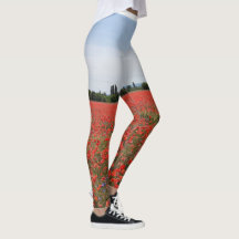 Poppy veld leggings voor yoga en andere sporten