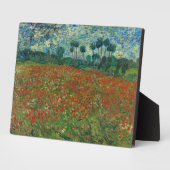 Poppy-veld van Vincent van Gogh Fine Art Fotoplaat (Zijkant)