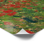 Poppy-veld van Vincent van Gogh Fine Art Perfect Poster (Hoek)