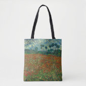 Poppy-veld van Vincent van Gogh Fine Art Tote Bag (Voorkant)