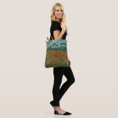 Poppy-veld van Vincent van Gogh Fine Art Tote Bag (Op model)
