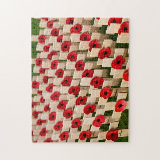 Poppy War Memorial Legpuzzel (Verticaal)