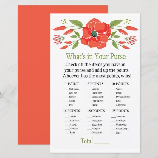 Poppy Wat zit er in je handtas? (Voorkant / Achterkant)