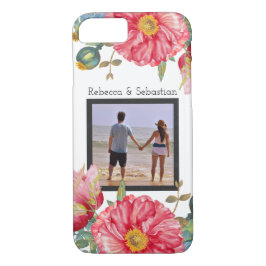 Poppy Waterverf Flowers Personeelsfoto Case-Mate iPhone Case