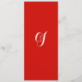 Poppy Waterverf menu's (Achterkant)