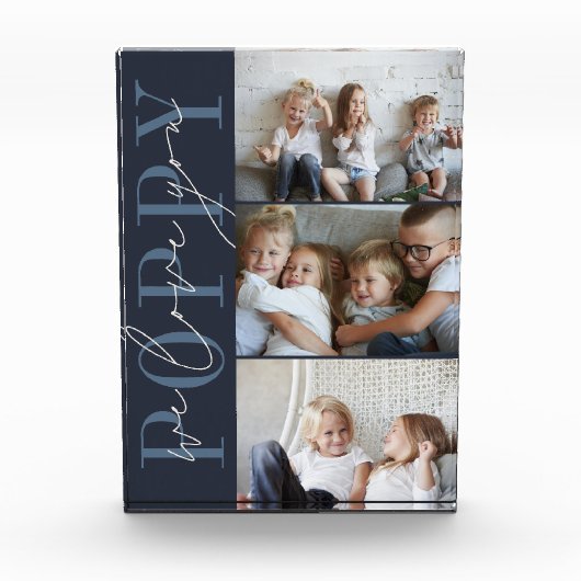 Poppy We houden van je 3 Fotoblokken (Voorkant)