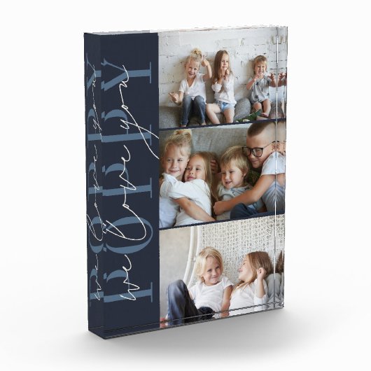 Poppy We houden van je 3 Fotoblokken (Links)