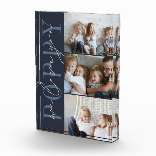 Poppy We houden van je 3 Fotoblokken (Rechts)