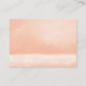 Poppy Wedding Reception of Bridal Registry Informatiekaartje (Achterkant)