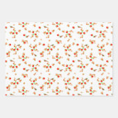 Poppy Wildflower Garden Assorted Gift Wrap Inpakpapier Vel (Voorkant 2)