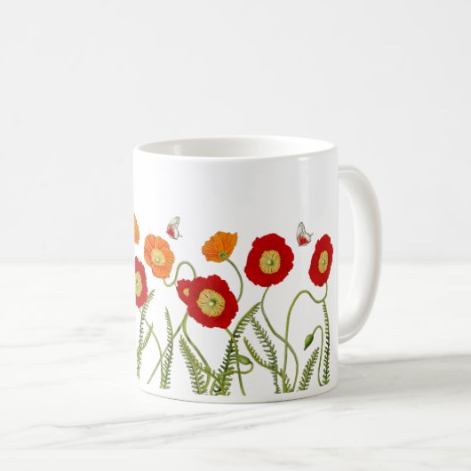 PoppyMugDesign Koffiemok (Voorkant rechts)