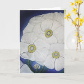 poppys 2 kaart (Gele Bloem)