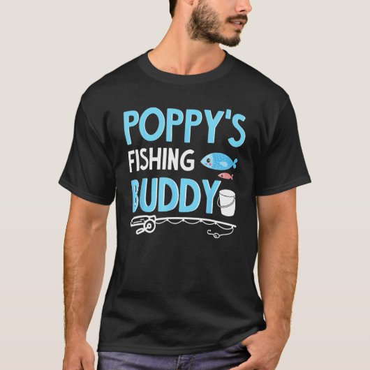 Poppy's visvriend grappig shirt (Voorkant)
