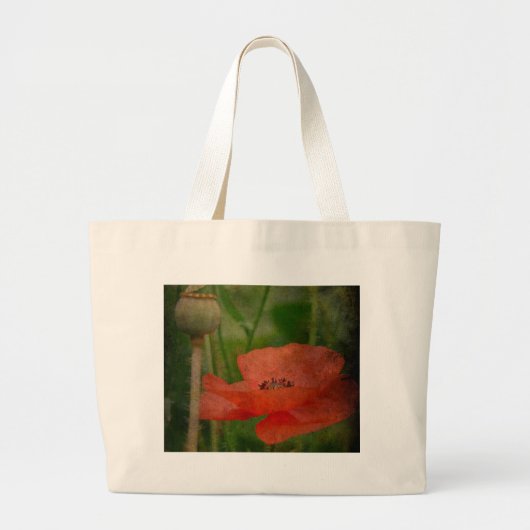 Poppyventilator Grote Tote Bag (Voorkant)