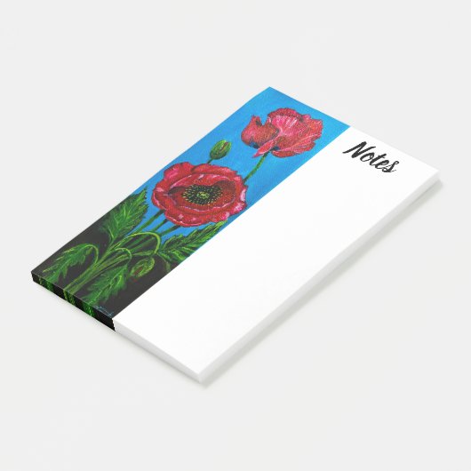 Poppyventilator Post-it® Notes (Schuin)