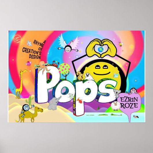 Pops Boekomslag Poster (Voorkant)