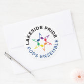 Pops Ensemble Sticker (Cirkel Logo) (Envelop)