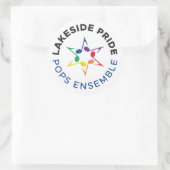 Pops Ensemble Sticker (Cirkel Logo) (Tas)