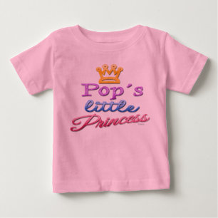 Pop's Little Princess Baby Peuter T-shirt