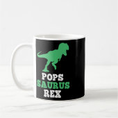 Pops-saurus Rex Dino Dinosaur Grappige Popssaurus Koffiemok (Links)