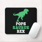 Pops-saurus Rex Dino Dinosaur Grappige Popssaurus  Muismat (Met muis)