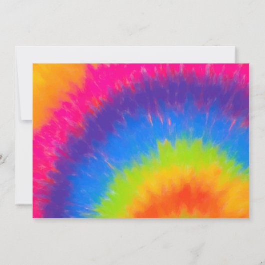 Popsiche Ice Cream PartyInvitation Kaart (Achterkant)