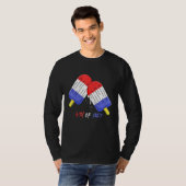 Popsicle 4 juli t-shirt (Voorkant volledig)