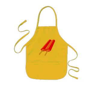 Popsicle Apron - Cherry Kinder Schort
