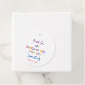 Popsicle baby shower Ice Cream zomerfeest Bedankjes Labels (In situ)