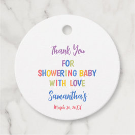 Popsicle baby shower Ice Cream zomerfeest Bedankjes Labels