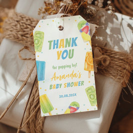 Popsicle Baby shower Summer Party Dank u Cadeaulabel