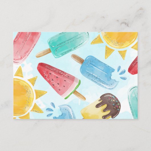 Popsicle bedankbriefje informatiekaartje (Achterkant)