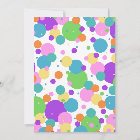 Popsicle Birthday Kaart (Achterkant)