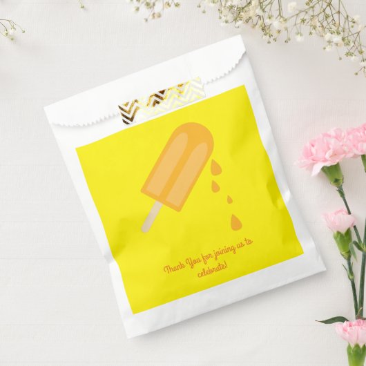 Popsicle Birthday Party Bedankzakje (Gezegeld)