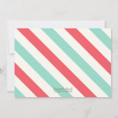 Popsicle Birthday Party Kaart (Achterkant)