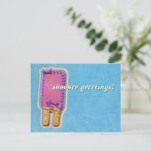 Popsicle-Briefkaart Briefkaart (Staand voorkant)