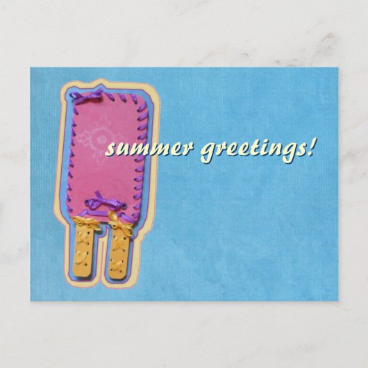Popsicle-Briefkaart Briefkaart (Voorkant)