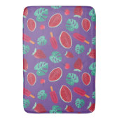 Popsicle, Cherry, aardbei en watermeloenen Badmat (Voorkant Verticaal)