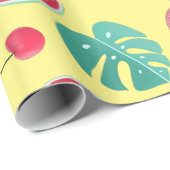 Popsicle, Cherry, aardbei en watermeloenen Cadeaupapier (Rol Hoek)