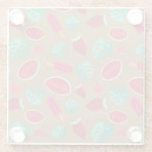 Popsicle, Cherry, aardbei en watermeloenen Glazen Onderzetter (Achterkant)