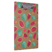 Popsicle, Cherry, aardbei en watermeloenen Klembord (Rechts)