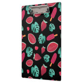 Popsicle, Cherry, aardbei en watermeloenen Klembord (Links)