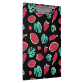 Popsicle, Cherry, aardbei en watermeloenen Klembord (Rechts)